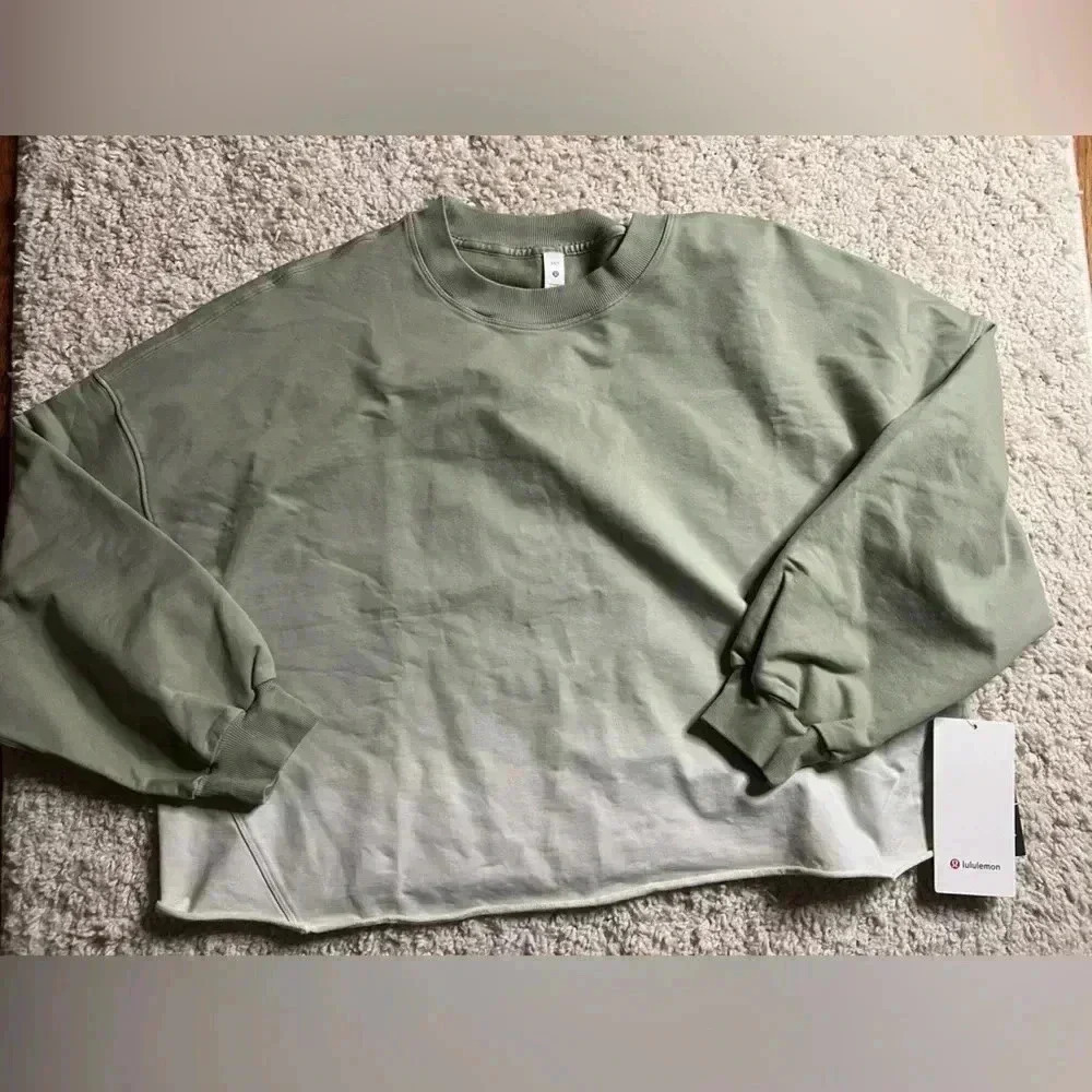 Women’s Lululemon Size Xs/S La Oversized Boxy Crew Nwt